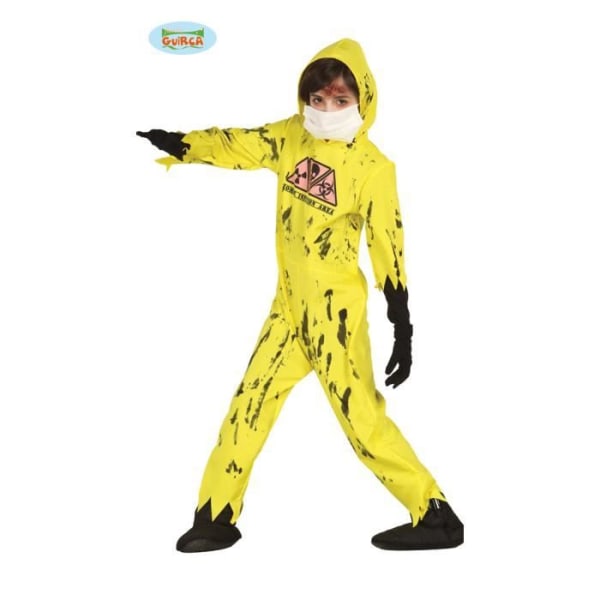 NUKLEAR ZOMBIE KOSTUME TIL DRENGE 5/6 ÅR