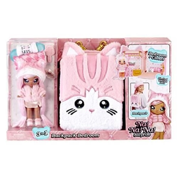 En dukke! N/A! N/A! Surprise 3-i-1-T Sparkles - MGA - Pink - Inkluderer outfit og opbevaringsboks Rosa