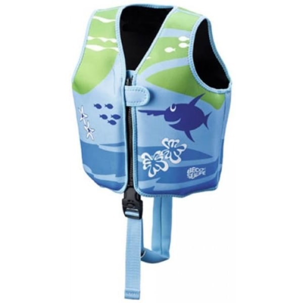 Beco Sealife – Zwemvest kind – Drijfvest voor barn van 18-30 kg – Maat M - Blauw/Groen
