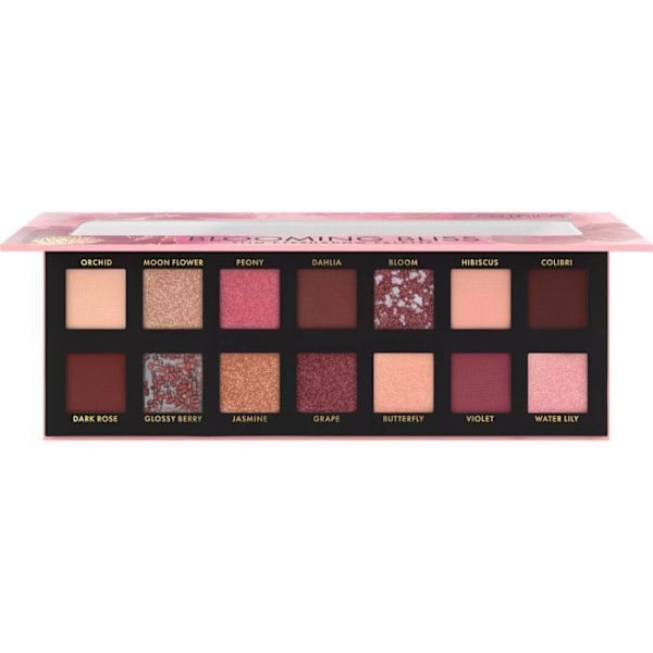 CATRICE PALETA DE SOMBRAS DE OJOS SLIM BLOOMENDE LYKKE ROSA