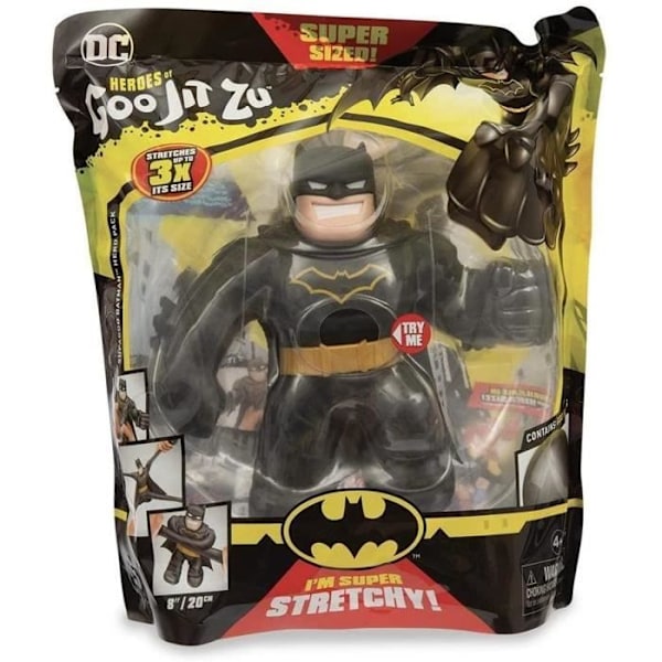 Lelu - GRANDI GIOCHI - Goo Jit Zu DC Batman 20 cm - Musta - Batman - 3 vuotta ja enemmän - Sisätilat - Lapsi - Unisex