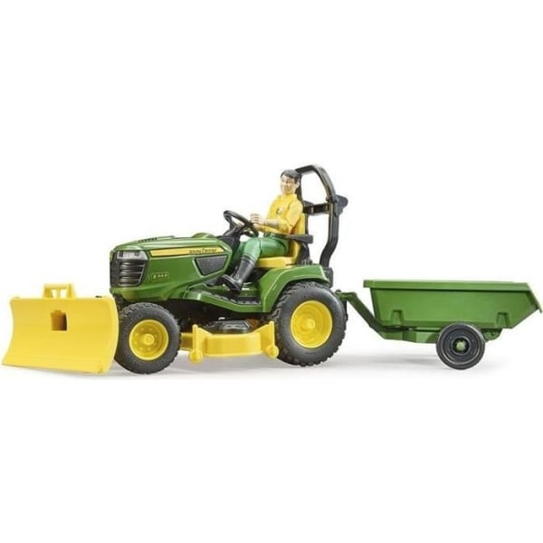 bworld John Deere nurmikontraktorisarja perävaunulla - BRUDER - Lapsille Pojille