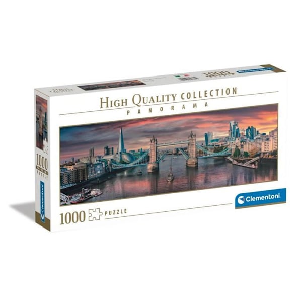 Tuhannen palan panorama-puzzle: Thamesin toisella puolella