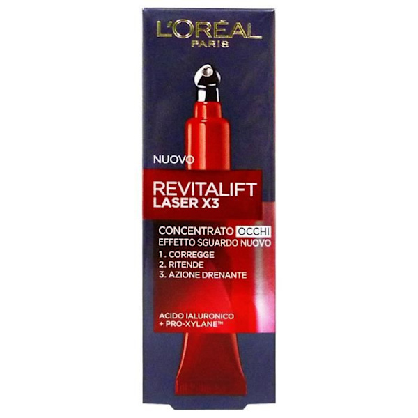 L'OREAL Revitalift laser x3 occhi 15 ml. - Viso og maskecreme