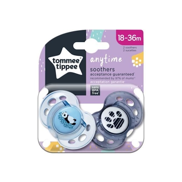 TOMMEE TIPPEE Classic CTN-sut 18-36m Blandet x2 Blandad