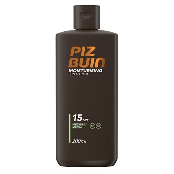 Aurinkovoide - PIZ BUIN - KOSTEUTTAVA - SPF15 - 200 ml - Ei rasvainen