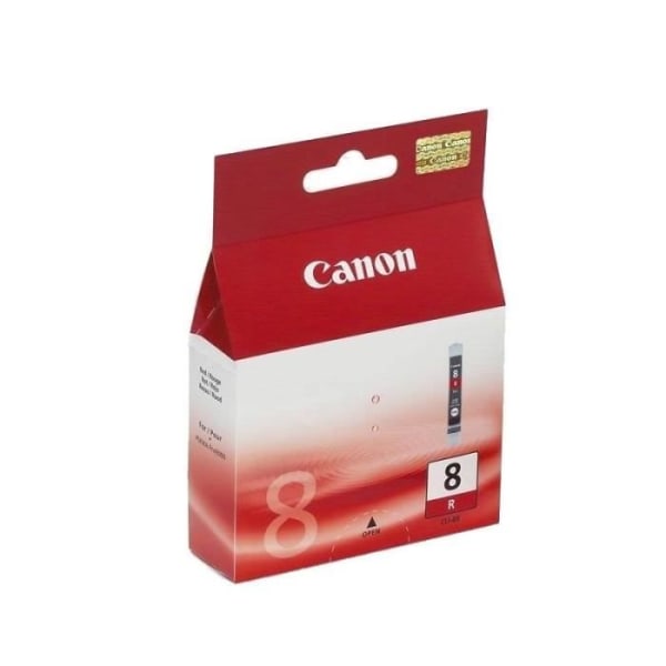 CANON Paket med 1 bläckpatron - CLI-8R - Röd - standardkapacitet 13 ml - 5790 sidor