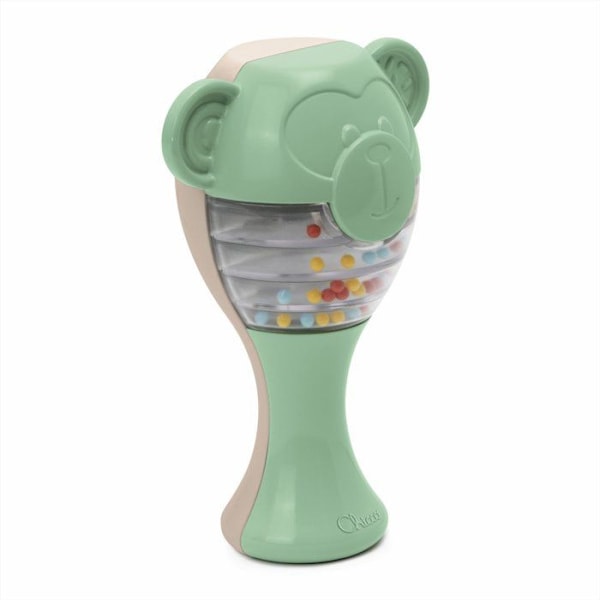 Herätysleikit - Chicco - Apina Marakatit - Kierrätetty muovi - 3 kuukautta - Unisex brun/grön
