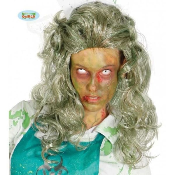 Fiestas Guirca paryk Zombie dame syntetisk grå one-size