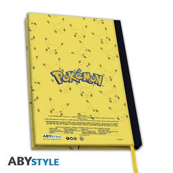 Brevpapper-Anteckningsbok A5 - Pokemon - Pikachu