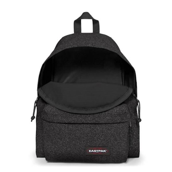 Sac à dos Eastpak Padded Pak'R Spark Black - Justerbare stropper og polstret ryg - Lynlåslomme foran - Eastpak-logo Svart