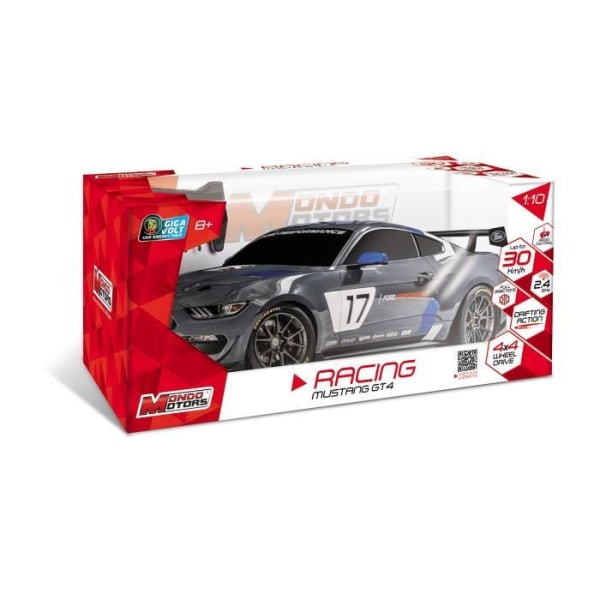 MONDO MOTORER Ford Mustang GT4 R/C 1:10 RC Bil