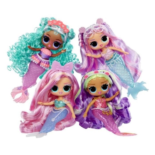 L.O.L. Surprise Tweens HAVFRUE Dukke - Cleo Cove Magenta, Djuppurpur