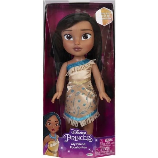 DISNEY PRINSESS Plast Princess Pocahontas docka - 38 cm
