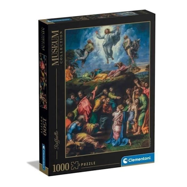 Clementoni -Museum - 1500 stycken - Raphael: Transfiguration Flerfärgad