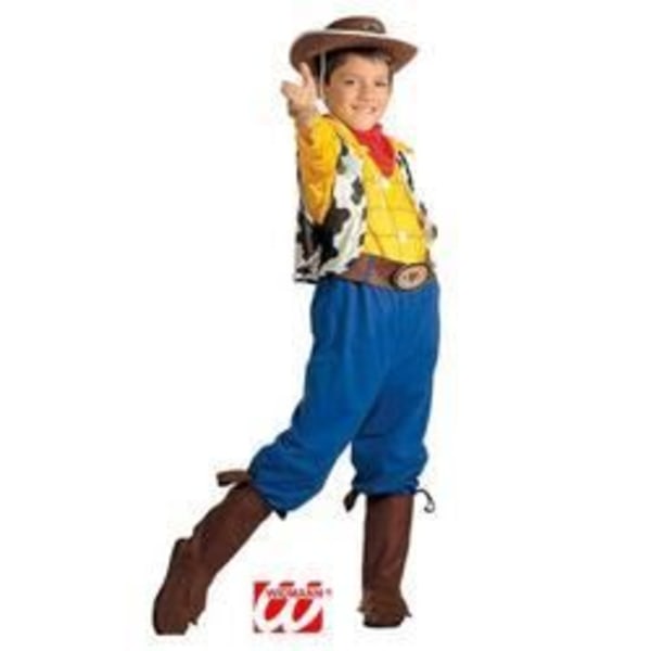 Billy the kid kostym, 8/10 år gammal - WIDMANN - Billy the kid - Pojke - 100% polyester - Barn