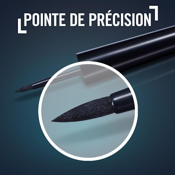 RIMMEL Eyeliner Exaggerate Waterproof - 003 musta sort