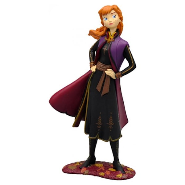 Figurine La Reine des Neiges (Frozen): Anna i klassisk dragt Enfärgad