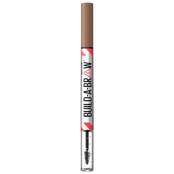 Maybelline New York Build-a-Brow 2-in-1 Brow Pen and Gel Soft Brown Mjuk brun