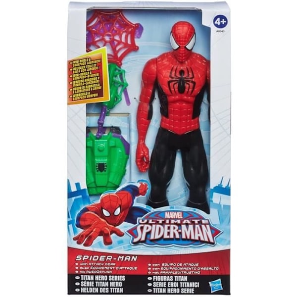 HASBRO Spiderman Figur - 30 cm - Modstår ethvert overfald