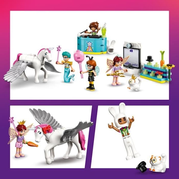 LEGO Friends 42661 Udklædningsfest med enEnhjørning og en Fe - Spil til Piger fra 6 År Flerfärgad