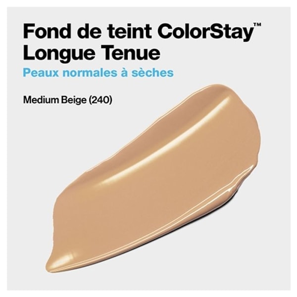 Foundation - REVLON - Colorstay - N°240 Medium Beige - 30ml - Torr hud - SPF Mellanbeige