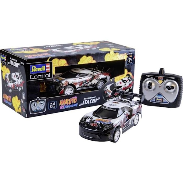 Revell Control 24696 Anime Auto Naruto Itachi 1:24 RC-ajoneuvo aloittelijalle sähköinen urheiluauto