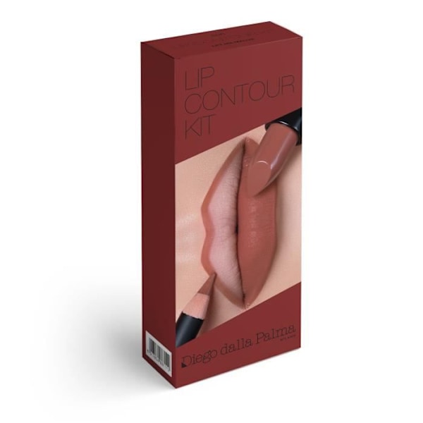 DIEGO DALLA PALMA LIP CONTOUR KIT: ROSSETTO 506 MAUVE 4 ML + MATITA 12
