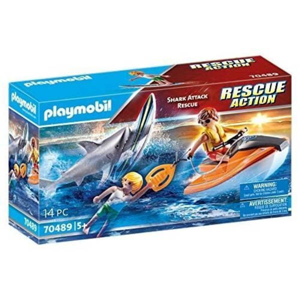 PLAYMOBIL 70489 PELASTUSVENE JA HAIN HYÖKSY 14 KPL