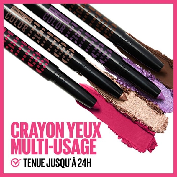 Maybelline New York Tattoo Stix Crayon Ögon Bestämd 1,4 GRM Determinerad