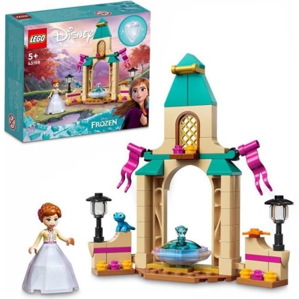 LEGO® 43198 Disney Annas slott byggleksak för barn med frysta 2 minidockor och diamantklänning