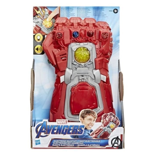 Marvel Avengers Endgame Red Electronic Infinity Gauntlet - asutarvike Röd Infinity Gauntlet
