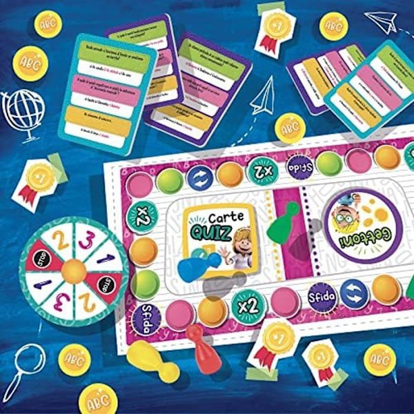 Brädspel - LISCIANIGIOCHI - I'm a Genius TS Vocabolando - Flerfärgad - 6 år och uppåt Flerfärgad