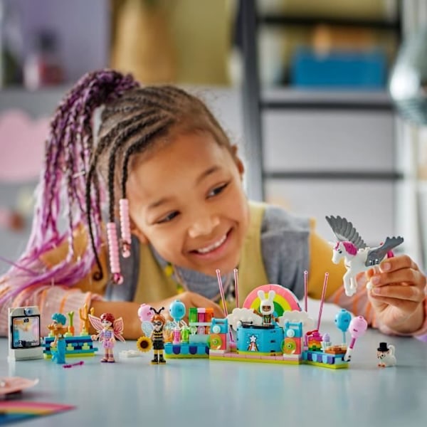 LEGO Friends 42661 Udklædningsfest med enEnhjørning og en Fe - Spil til Piger fra 6 År Flerfärgad