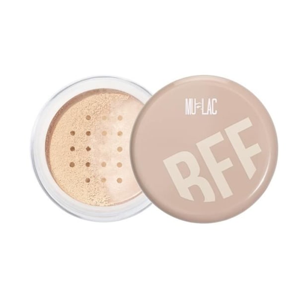 Mulac Cosmetics BFF H2O transparent puder vikt noll UNIVERSAL 01 Vegan 10 gr