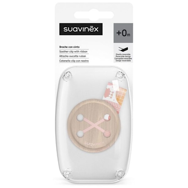-Suavinex Attache-Sucette Ruban - Dreams (Färg: Rosa)