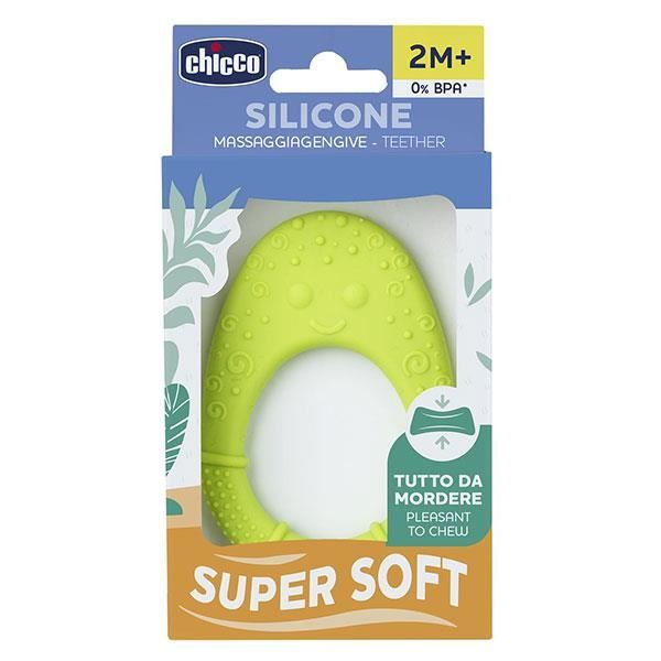 Chicco bitring +2m mjuk & seg avokado