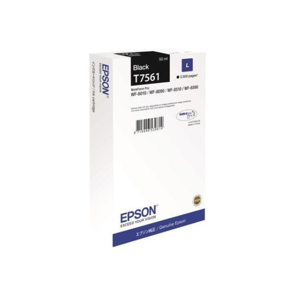 EPSON L bläckpatron - Svart - WF-8xxx series - 2500 sidor