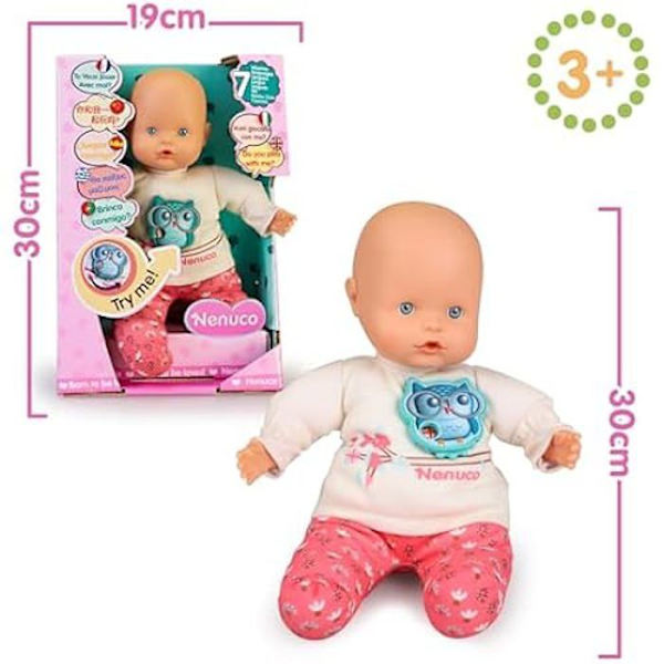 Nenuco Doll Taler 7 sprog 30 cm