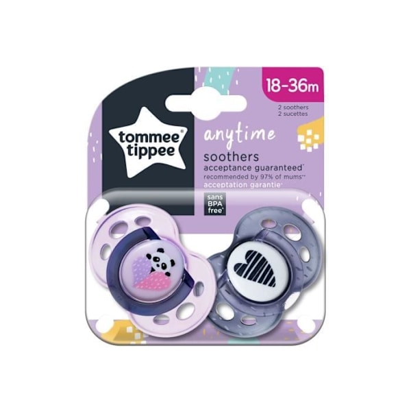 TOMMEE TIPPEE Classic CTN-sut 18-36m Blandet x2 Blandad