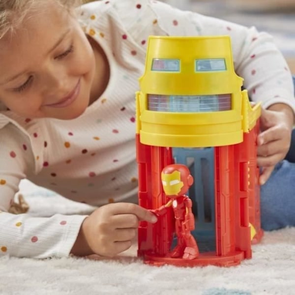 Iron Man Spideys Hovedkvarter, Fra 3 år, Spidey og hans Ekstraordinære Venner Flerfärgad