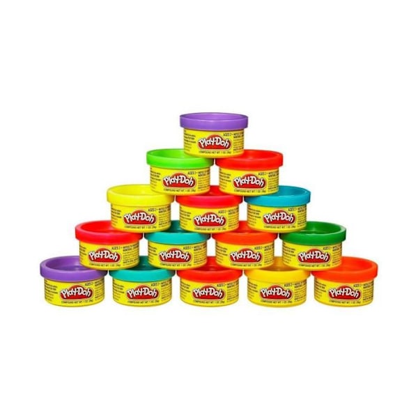 Play-Doh modelllera set - Box med 15 krukor à 28g - Flerfärgad Flerfärgad