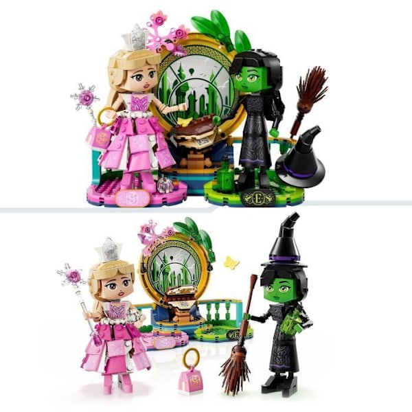 LEGO® Wicked 75682 Elphaba og Glinda minifigurer - Fødselsdagsgaveidé