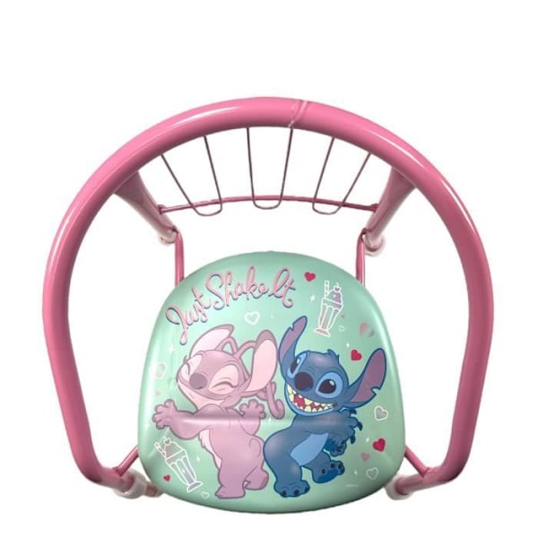 Lilo and Stitch Disney rosa metallstol 36x35x36 cm Rosa