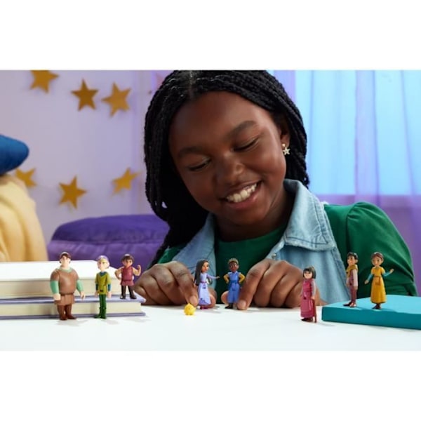 COFFRET 8 KARAKTERER - MATTEL - HPX36 - DISNEY DOCKA Flerfärgad