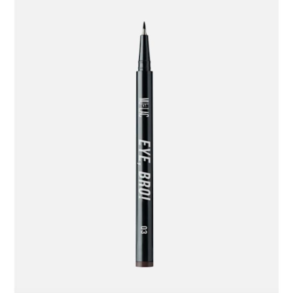 Mulac Cosmetics EYE, BROR! PEN UNIVERSAL DEEP BROWN 03 Mörkbrun Vegansk ögonbrynsmarkör