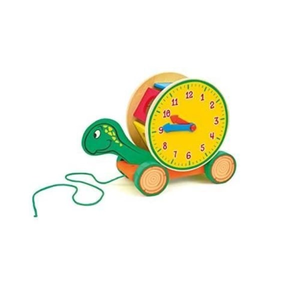 Monteringsspel - TRUDI - TURTLE TO TRAIN WITH INTERLOCKING - Flerfärgad - 8 stycken - Från 12 månader Flerfärgad