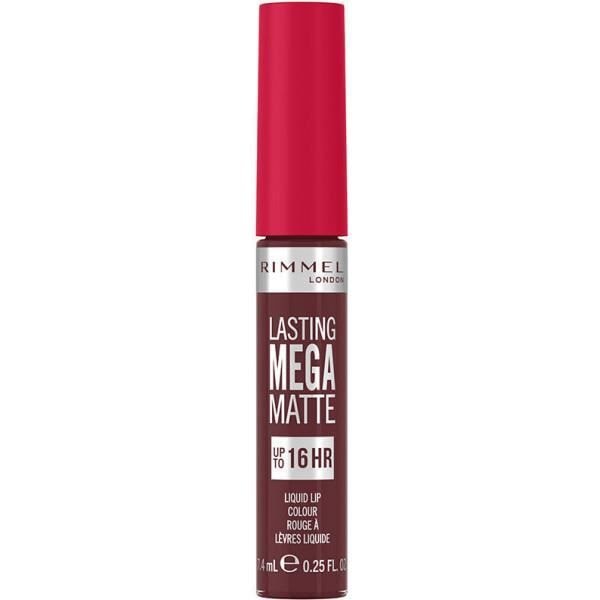 Læbestift - RIMMEL LONDON - 810-plum This Show - 74 Ml - Mat - Børstepåføring