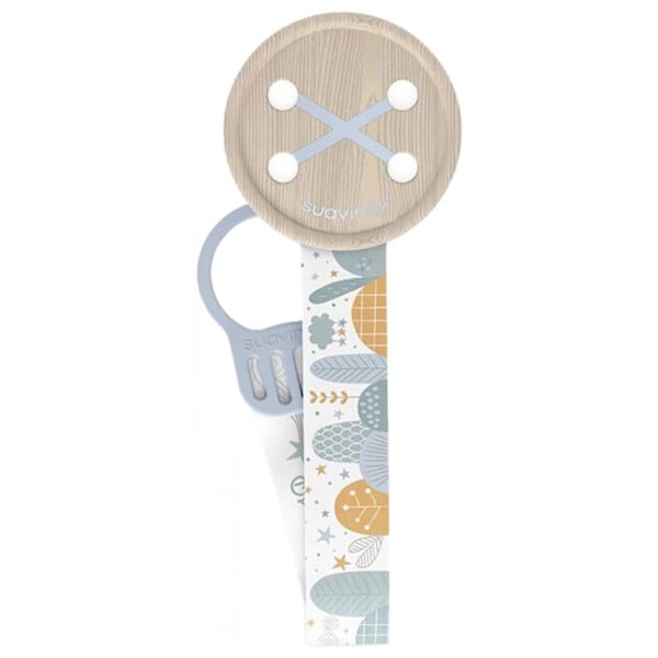 -Suavinex Attache-Sucette Ruban - Dreams (Farve : Blå)
