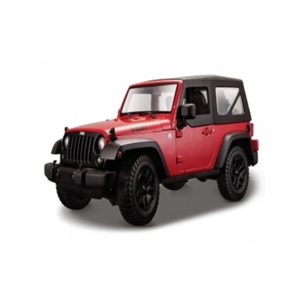 Samlarmodellbil: 2014 Jeep Wrangler - Skala 1:18 Unik storlek Unik färg